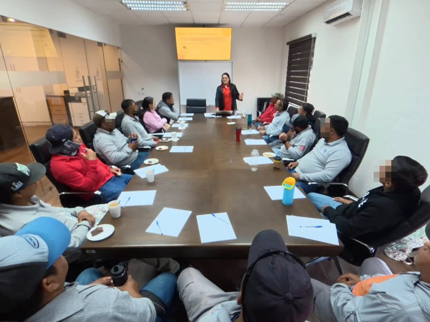 Taller de prevención de riesgos en SAPASMA, SMA, Gto. Taller impartido a Colaboradores de SAPASMA, San Miguel de Allende, Gto.